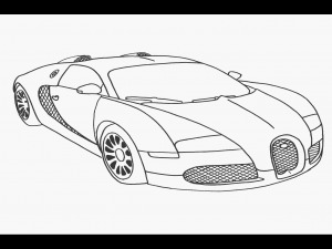 bugatti veyron sketch
